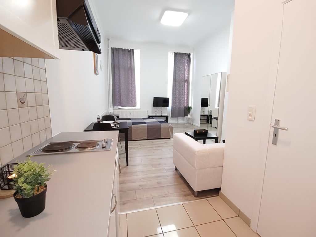BrusselsRent.be - Rent Affordable Furnished Apartments in Brussels - Rental Of Penthouse Apartment With High Ceilings In Brussels
